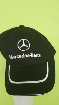 Mercedes Cap 100 % Baumwolle mit Rand