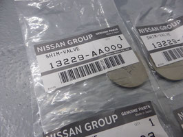 Ventil Shim 2.66 mm Nissan OEM 13229-AA062 - Skyline R34 GTT RB25DET NEO
