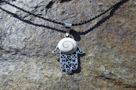 Hamsa Pendant with Shiva Eye