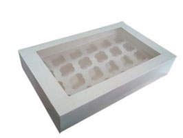 Caja mini cupcakes 24 cavidades Pastrycolours 2032