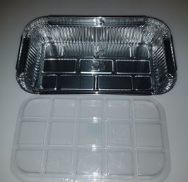 Pack 15 moldes desechable aluminio 22x13cm 0560