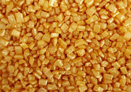 Cristales de azúcar oro 1107