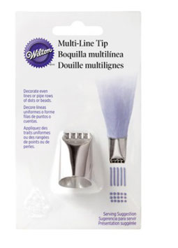 Boquilla multilínea Wilton 0991