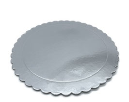 Disco extrafuerte plata 20cm  0843