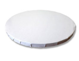 Base redonda blanca Azucren 20x1.2cm 1200