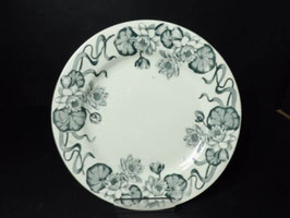 Assiette plate Nénuphar de Salins / Salins dinner plate model Nenuphar