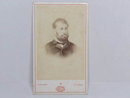 Photographie ancienne portrait d'un homme 1900 / Antique photograph of a man 1900s