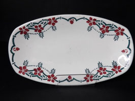 Ravier Moulin des Loups / Ironstone Moulin des Loups oval dish