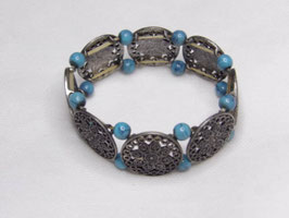 Bracelet en métal ajouré / Openwork metal bracelet