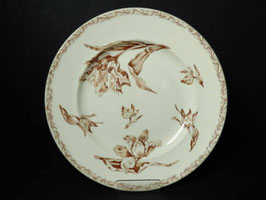 Grand plat rond Tulipe de Lunéville / Large Lunéville round plate model Tulipe