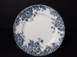 Assiette plate terre de fer  Marie-Louise / Ironstone plate model Marie-Louise
