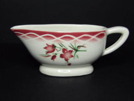 Saucière Digoin Sarreguemines Aude / Digoin Sarreguemines sauce boat model Aude