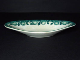 Ravier terre de fer St Amand / Ironstone St Amand oval dish