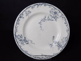Assiette plate Passiflore de Lunéville / Lunéville dinner plate model Passiflore