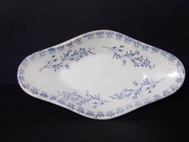 Ravier terre de fer Grigny / Ironstone Grigny oval dish
