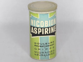 Boite métal aspirine Nicobion / Aspirin Nicobion tin
