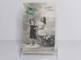 Carte postale ancienne de Bonne Année / Antique french Happy new year postcard