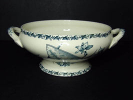 Bas de soupière terre de fer Badonviller / Ironstone Badonviller bottom of soup tureen