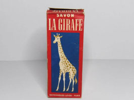 Boite vintage savon la Girafe / Vintage box La Girafe soap