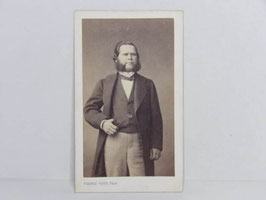 Photographie ancienne portrait d'un homme 1800 / Antique photograph of a man 1800s