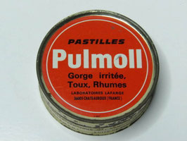 Boite en métal Pastilles Pulmoll / Pulmoll throat losanger tin