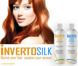 Inverto Silk Luxurious Sulfate Free Shampoo and Conditioner Set After Care 2x360ml