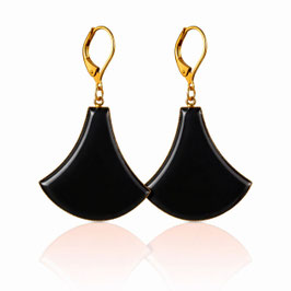 Abanico Ohrhänger BLACK