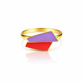 Doppelkonvex Ring "Individual Item No5"
