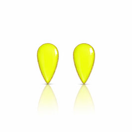 Lagrima Ohrstecker YELLOW NEON