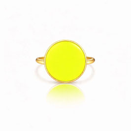 Circle Ring YELLOW NEON