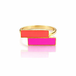 Doppelrectangular Ring "Individual Item No4"