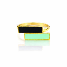 Doppelrectangular Ring "Individual Item No1"