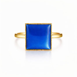 Quadratic Ring DARK BLUE