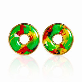 Maxi Donut Ohrstecker "Individual Item No2"