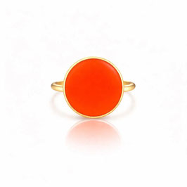 Circle Ring CORAL NEON