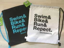 Beutel SWIM & BIKE & RUN & REPEAT