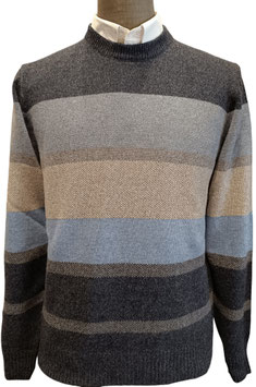 Girocollo Sir Raphael 60/40 righe blu