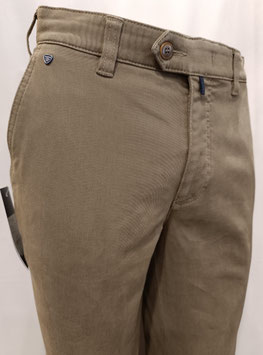Pantaloni Brühl cotone caldo beige