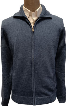 Giubbino zip Ocean lavorato avion