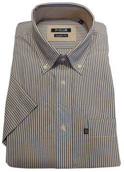P-Club art. B-Derby M/M righe fine beige-blu