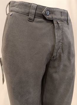 Pantaloni Brühl cotone caldo grigio