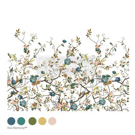 Nieuw - Transfer - Blue Vine