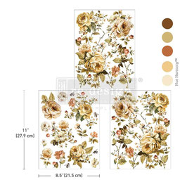 Nieuw - Transfer - Belle Epoque Blooms (A4)
