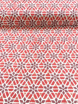 Blockprint Fabric Aisha Jewel