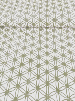 Blockprint Fabric Avalina Beige