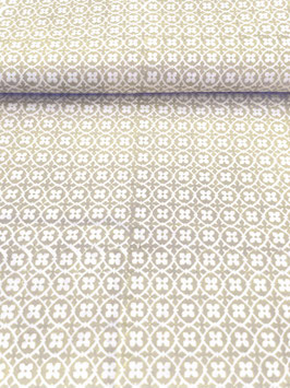 Blockprint Fabric Bulu Beige