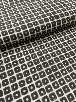 Blockprint Fabric Jack Black