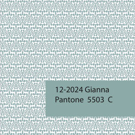 Blockprint Fabric Gianna Mint
