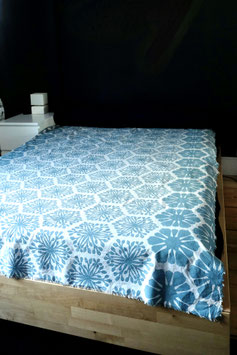 Blockprint Yoga Travel Blanket Nilay