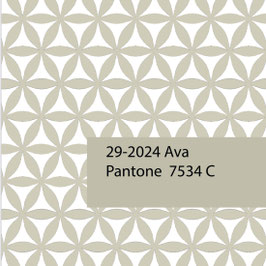 Blockprint Fabric Ava Beige